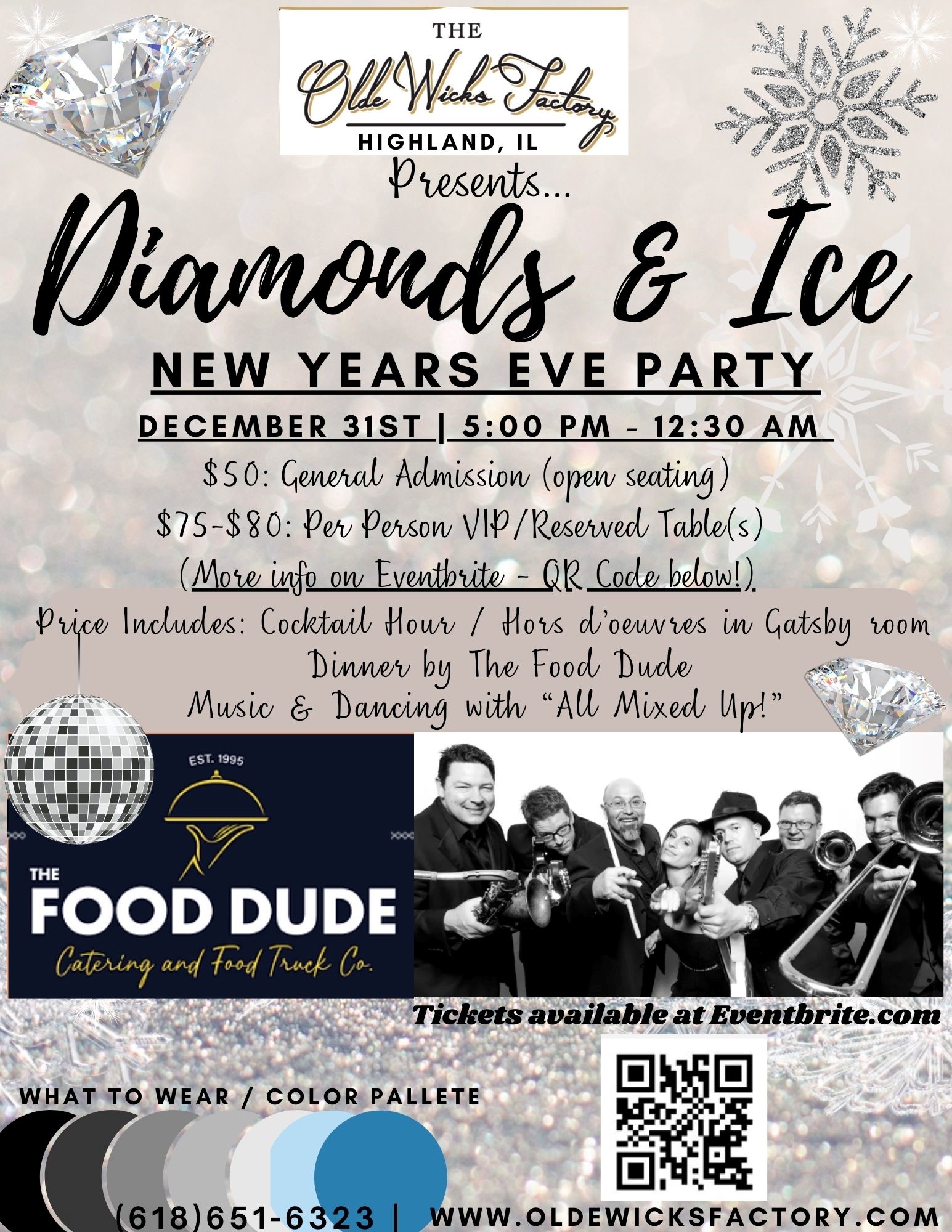 Diamonds & Ice NYE Party